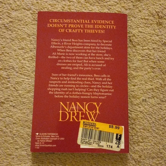 Nancy Drew 169: The Mistletoe Mystery - Picture 7 of 7